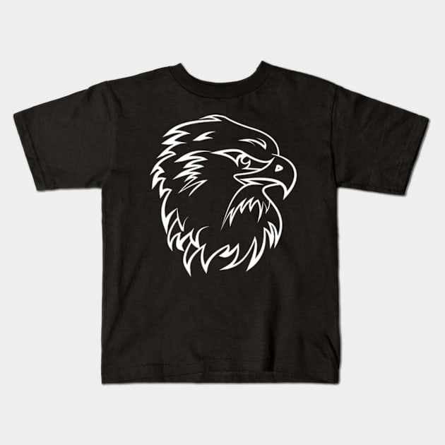 Eagle Kids T-Shirt by IDesign23